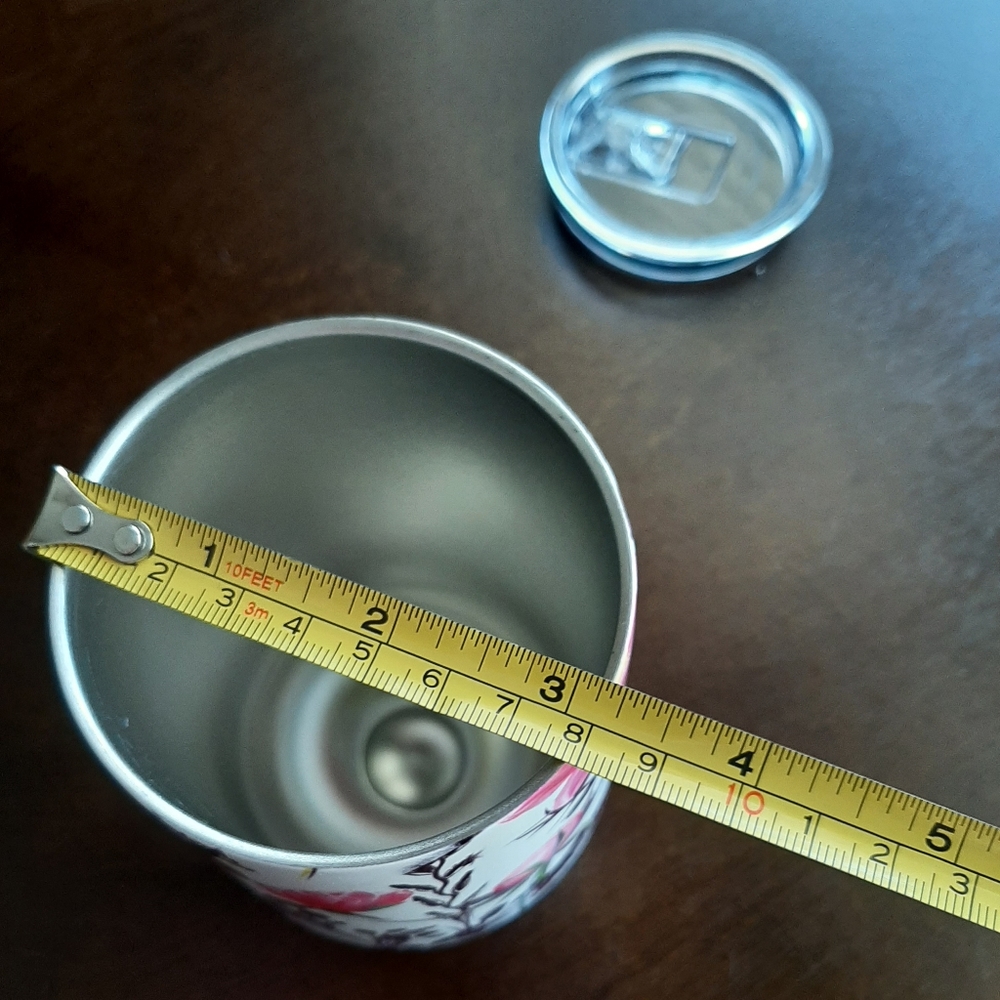 NWOT - Floral insulated stainless steel tumbler - Picture 8 of 8